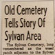Image of historical image for Sylvan Cemetery District.